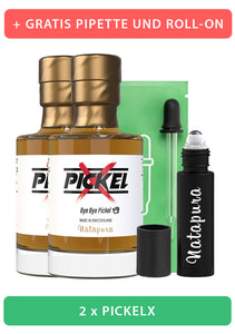 Bundle: 2 x PickelX + Roll-On + Glaspipette