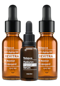 Aktion: 2 x REVITRA + Gratis Hyaluron-Serum